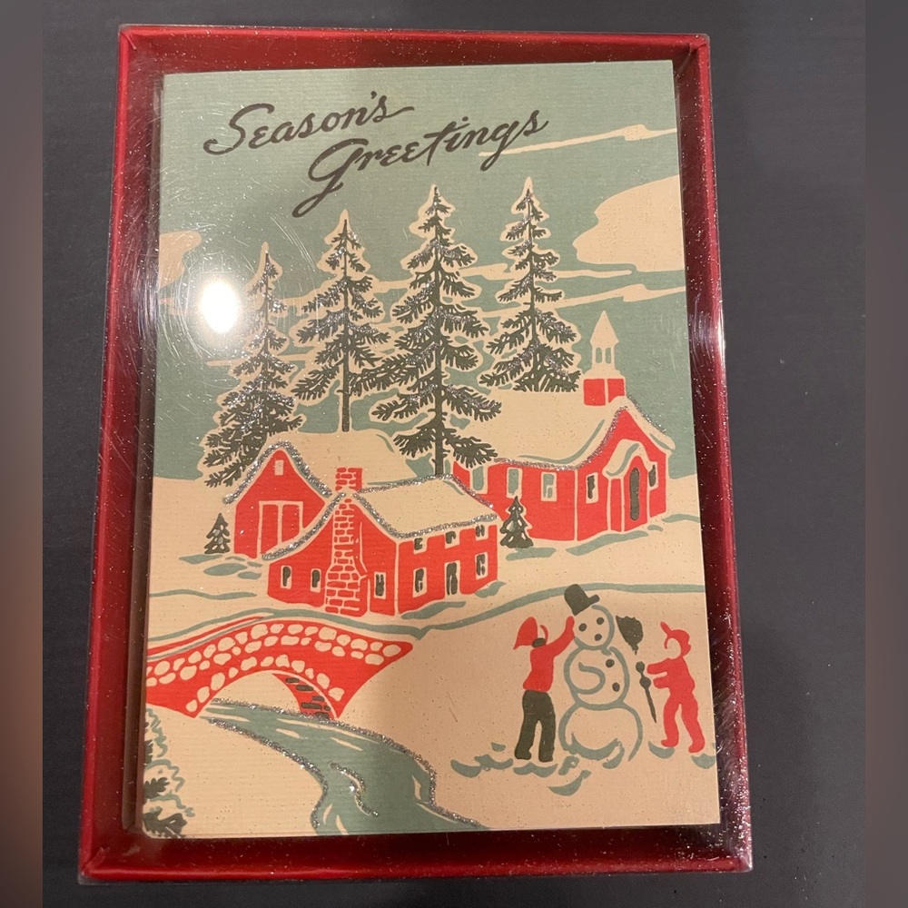 Season's Greetings Holiday Card Set